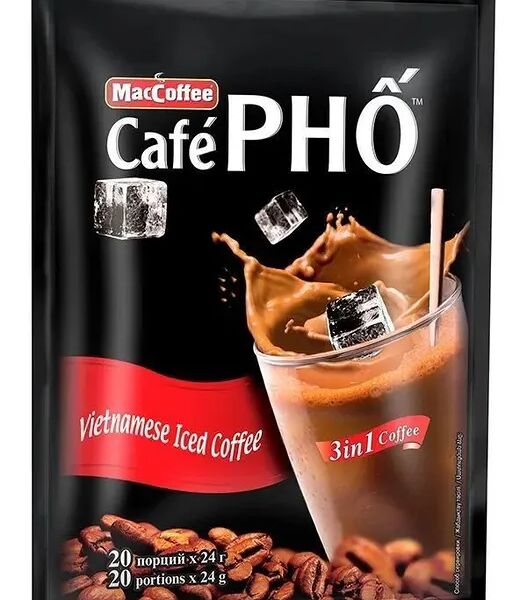 Кофейный напиток 3 в 1 MacCoffee Cafe Pho, 20×24г