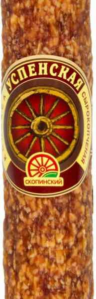 Колбаса сырокопченая Успенская Скопинский