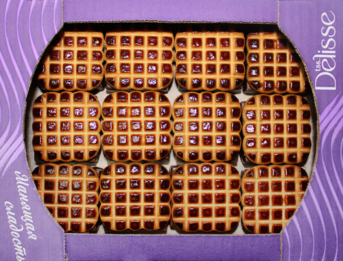 

Печенье Delisse Завидное, комбинированное с суфле, глазированное 500 г