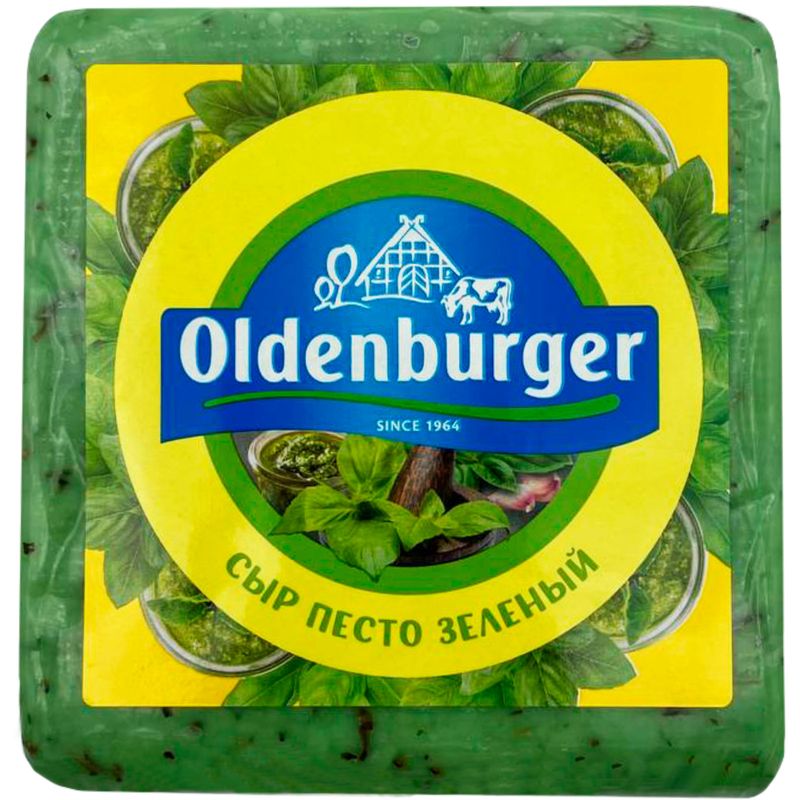 

Сыр Oldenburger Песто зеленый 50% вес