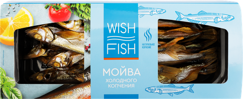 

Мойва холодного копчения WISH FISH, 300г