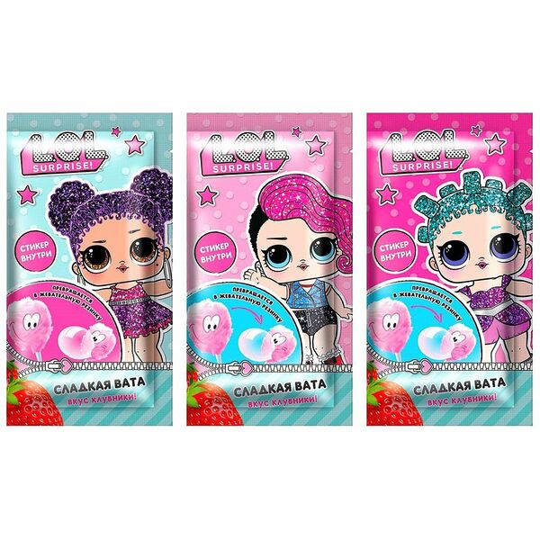 Жевательная резинка Конфитрейд вкус клубники, 5г + подарок