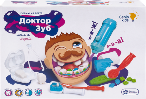 

Набор для детской лепки Доктор Зуб Genio Kids
