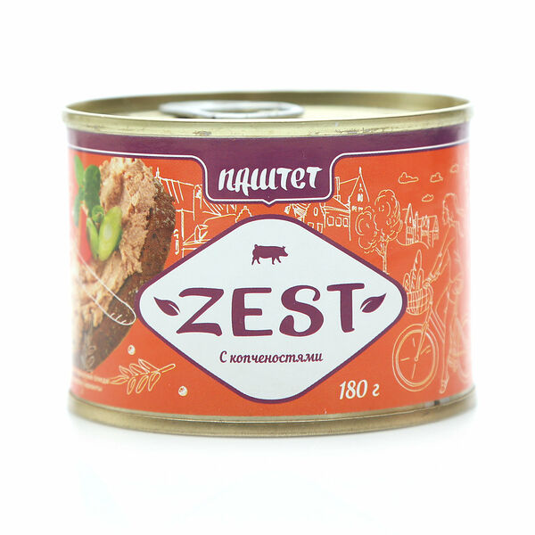 Паштет Zest с копченостями