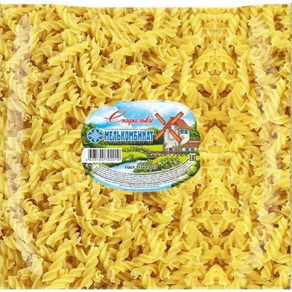 Макароны Мелькомбинат спиральки 700г