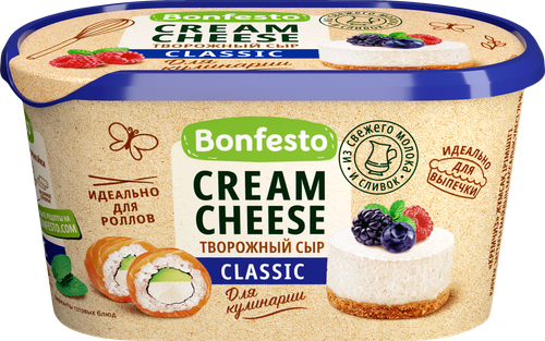 

Сыр творожный Bonfesto Кремчиз сливочный 70% без змж, 400 г