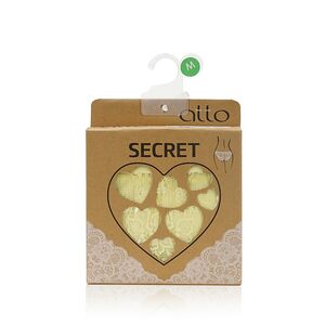 Женские трусы - бразилиана Atto Secret, Желтый, M