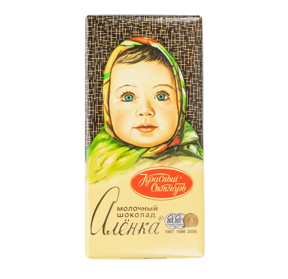 

Шоколад молочный Алёнка Красный Октябрь 90 г
