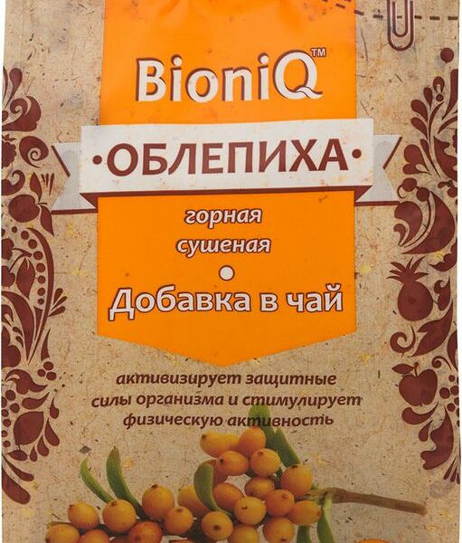 Облепиха горная сушеная ТМ BioniQ (БиониК)