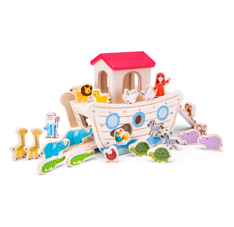 

Сортер «Ноев ковчег» 3+, New Classic Toys, Нидерланды