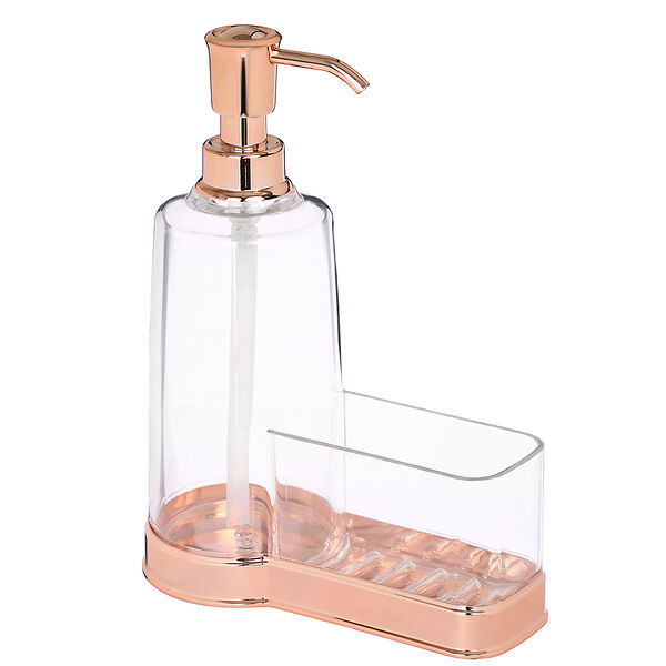 Vetta диспенсер для моющего средства с отделением для губки, 17x8.5x22 см, пластик