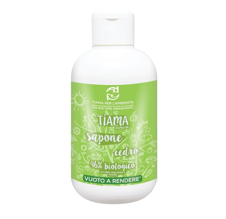 

Мыло жидкое TIAMABIO LIQUID SOAP CITRON с ароматом цитрона, Италия
