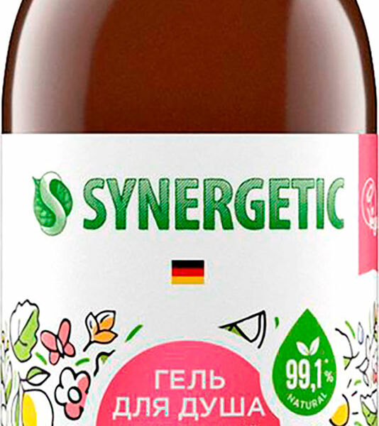 Гель для душа Synergetic Натуральный Пачули и ароматный бергамот