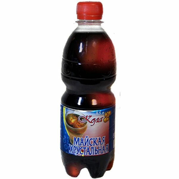Напиток безалкогольный Майская хрустальная Кола газированный, 500мл