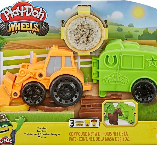 Набор игровой Play-Doh Масса для лепки Фермерский трактор