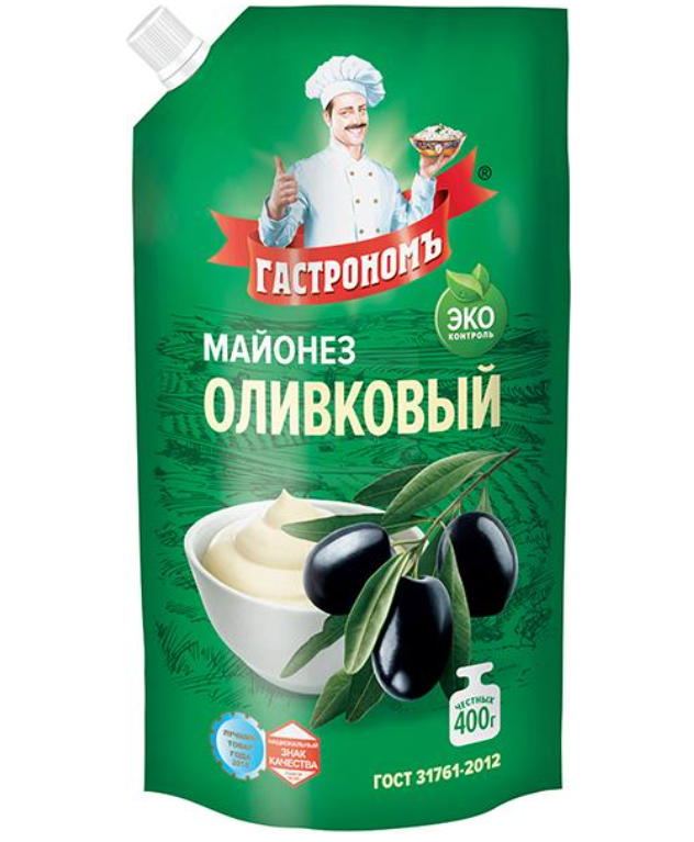 

Майонез Гастрономъ Оливковый 50%