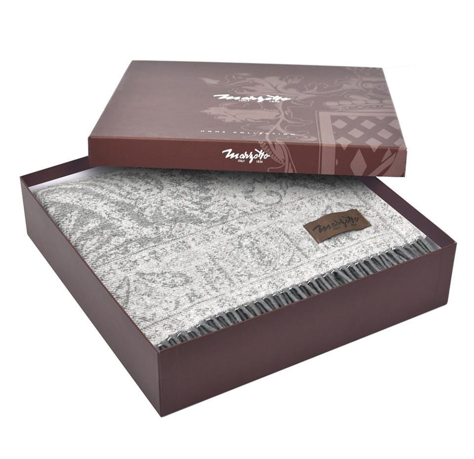 

Плед Marzotto magnolia 6000 ab Liteksas 1шт Литва 130х180см серый