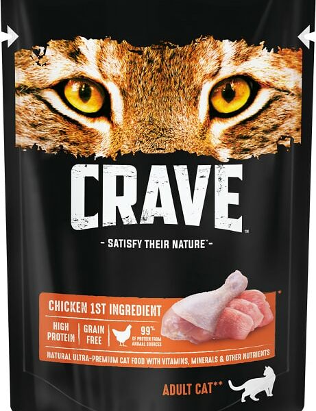 Влажный корм для кошек Crave Курица 70г