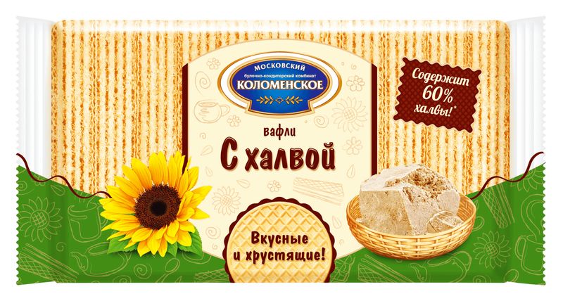 

Вафли Коломенское с халвой 220 г