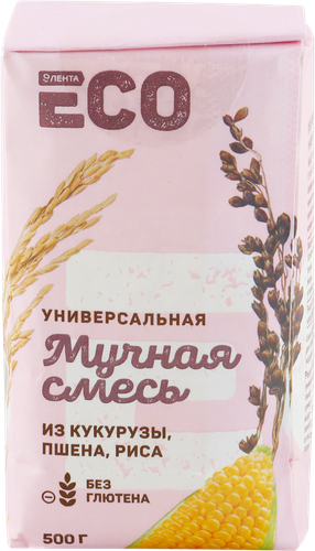 

Смесь мучная безглютеновая ЛЕНТА ECO Универсальная