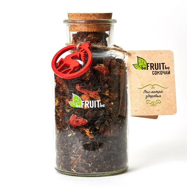 Чай зелёный Befruitbe Сокочай ананас-клубника-мята