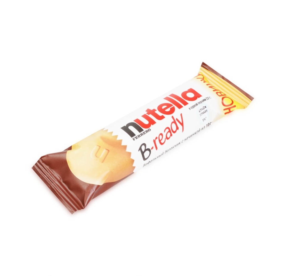 

Батончик вафельный Nutella B-ready Ореховая паста с какао 22 г
