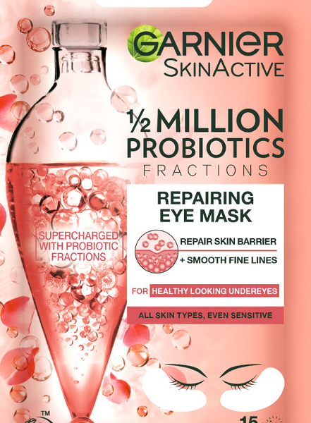 Патчи тканевые Garnier Skin Naturals Восстанавливающие с пробиотиками 