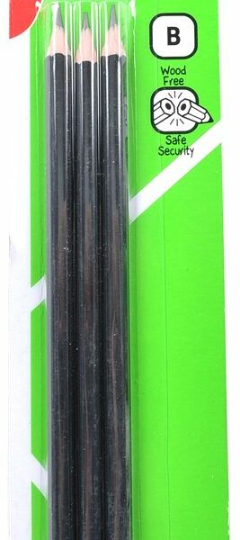 Набор чернографитных карандашей АШАН Красная птица, 3 шт