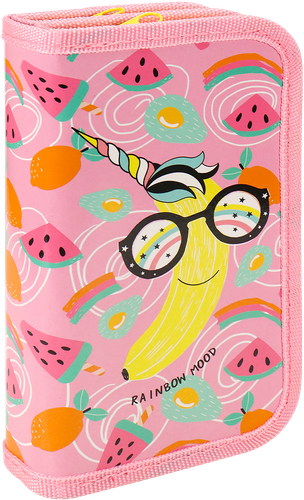 

Пенал PROFIT 2 секции, большой, в ассортименте