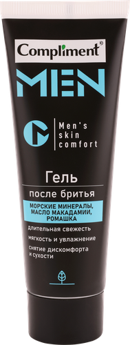 

Набор подарочный Compliment men Заряд бодрости Гель для бритья 80 мл + Гель после бритья 80 мл