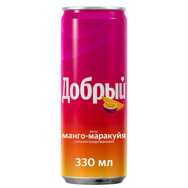 

Напиток Добрый Манго-маракуйя 330 мл