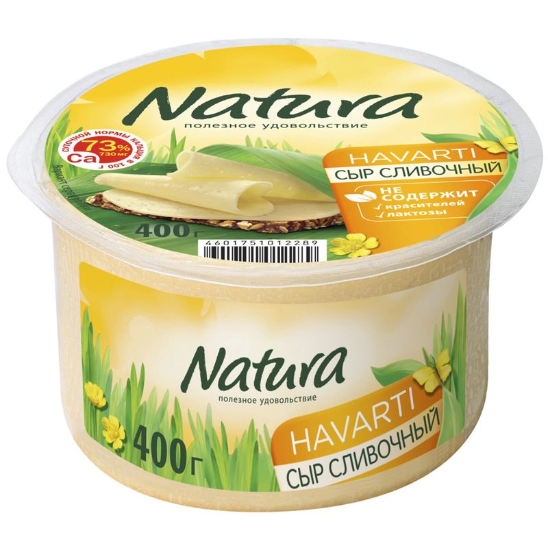 

Сыр Natura Сливочный 45%, 400 г