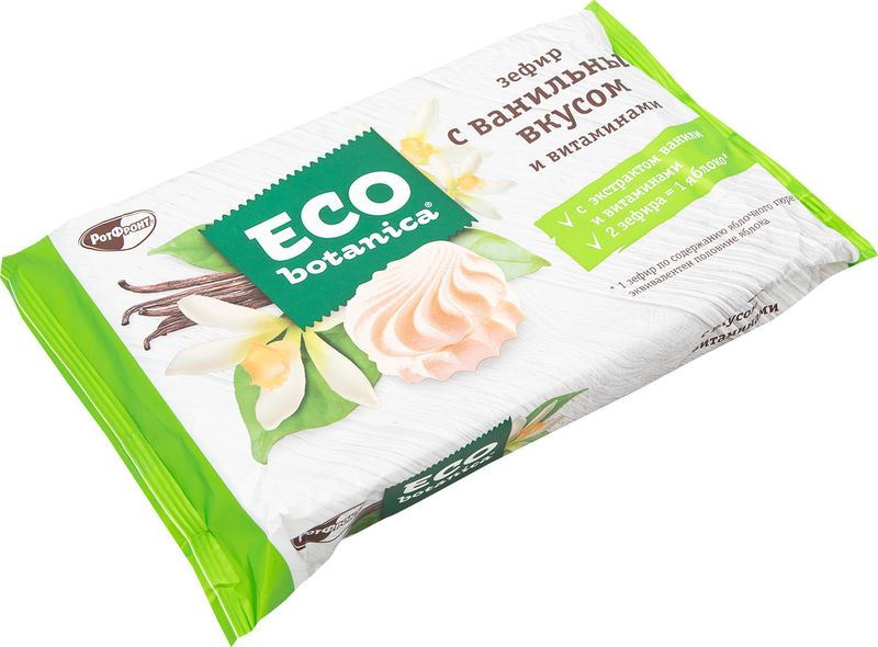 

Зефир Eco botanica с ванильным вкусом и витаминами 250 г