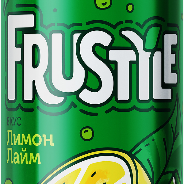 Напиток ФРУСТАЙЛ Лимон, лайм газированный