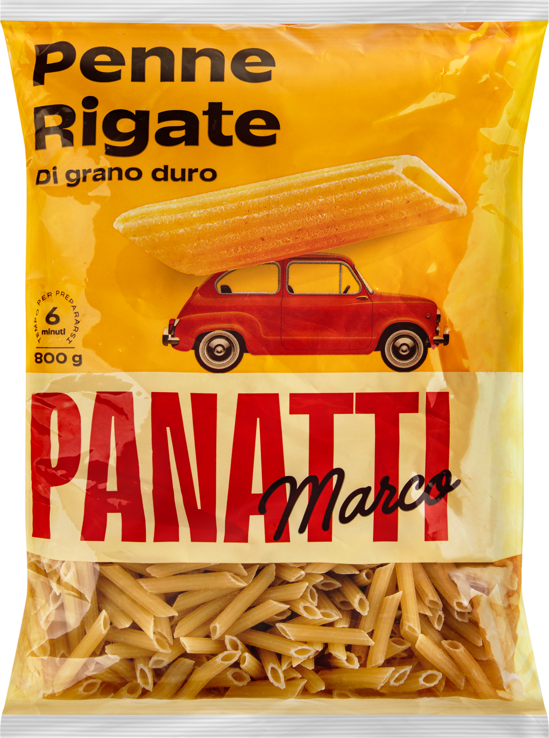 

Макароны MARCO PANATTI Перья группа А высший сорт, 800г