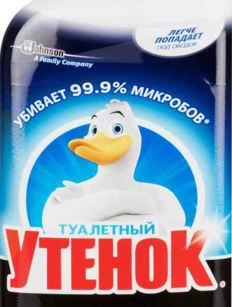 Чистящий гель для унитазов Туалетный утёнок Супер Сила Видимый эффект