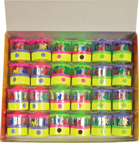 

Точилка Мульти Пульти Карусель, 1 отверстие, контейнер арт. PS_21927, 1 шт. в ассортименте