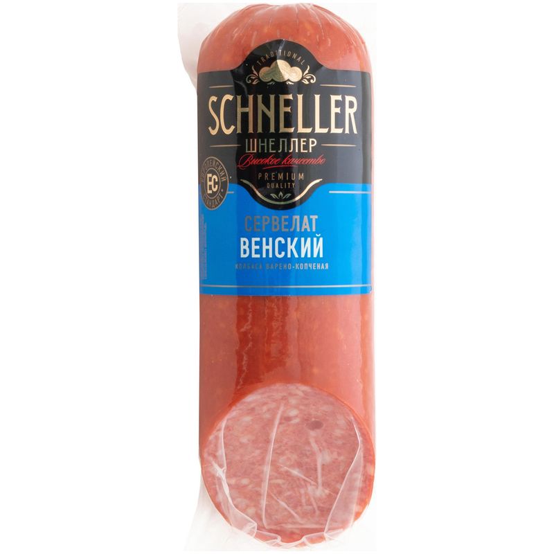 

Колбаса Schneller сервелат Венский варено-копченый 225 г