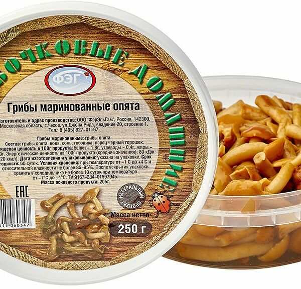 Грибы маринованные Фэг Опята 250 г