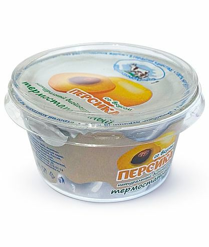 Биойогурт Никольское здоровье термостатный со вкусом персика 2.5%