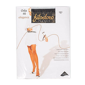 Колготки Filodoro Classic Oda цвет черный 40 den Filodoro размер 4 Италия