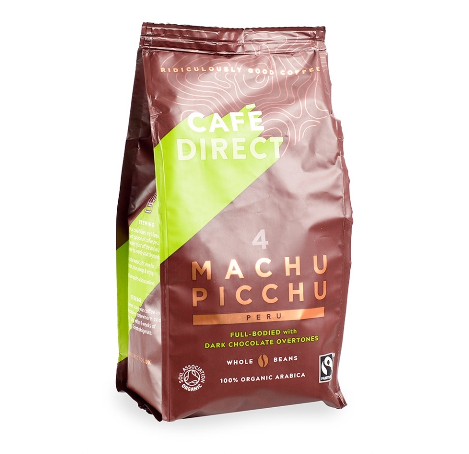 

Кофе в зернах CafeDirect Перу Мачу Пикчу Cafedirect plc 227 г Великобритания