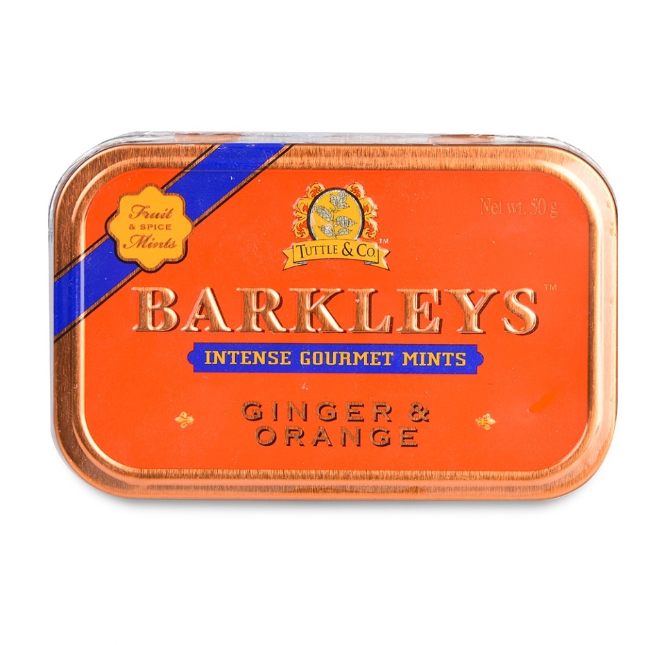 

Леденцы Barkleys Mints Имбирь Апельсин