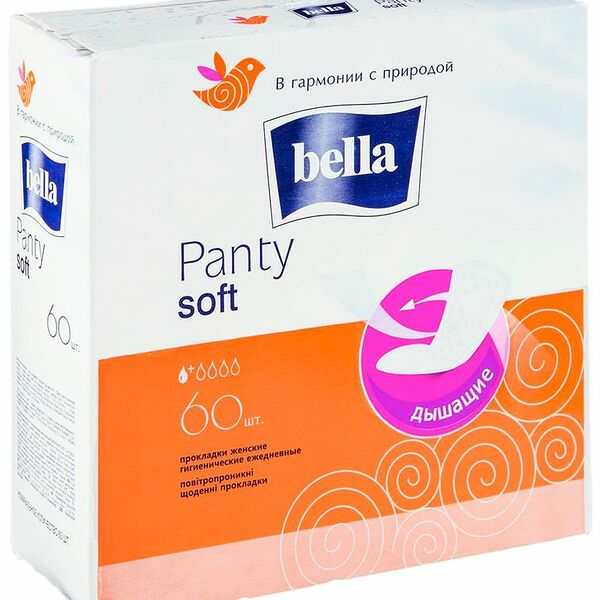 Прокладки ежедневные Bella Panty Soft, 60 шт