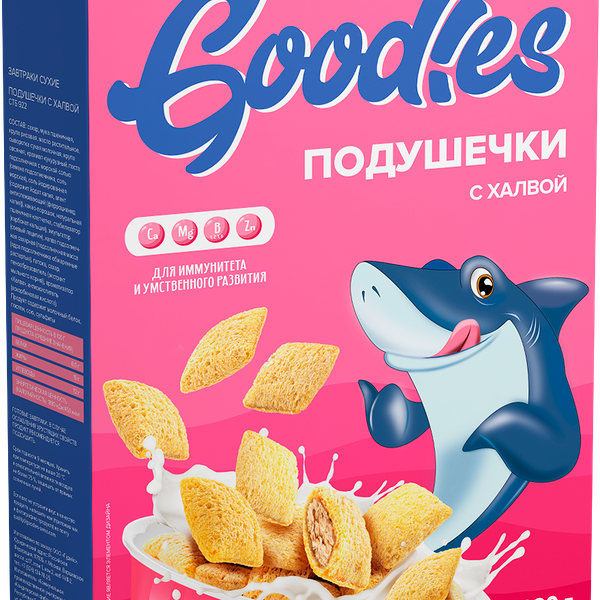 Подушечки Goodies с халвой, 220г