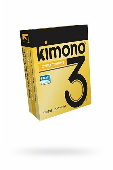 Презервативы Kimono супертонкие 3 шт
