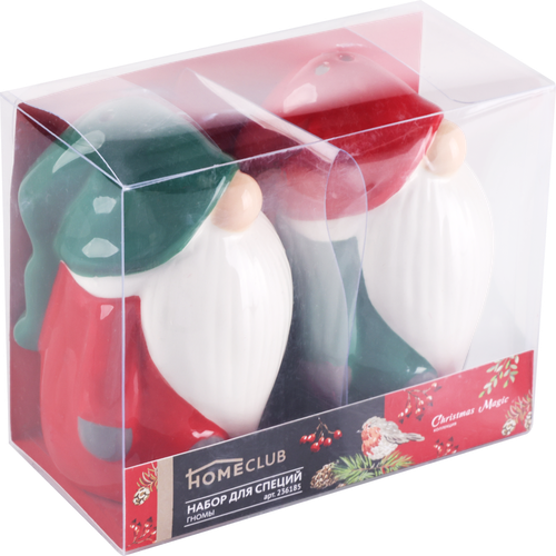 

Набор для специй Homeclub Гномы керамика 2 шт Арт. 236185