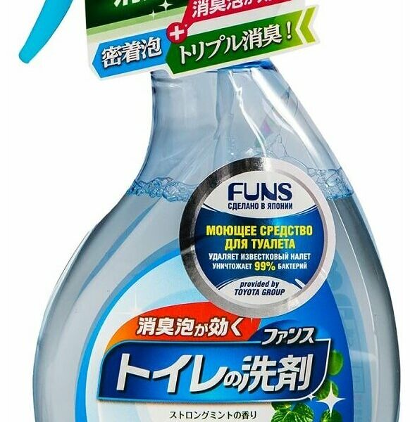 Средство моющее FUNS для туалета с ароматом мяты