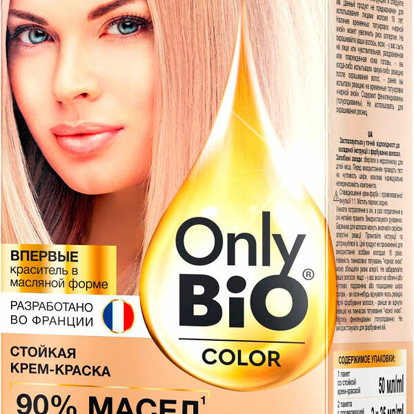 Краска для волос Only Bio Color т9.3 жемчужный блонд