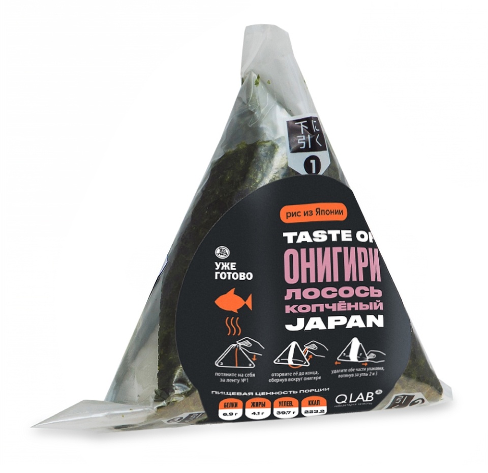 

Онигири с копчёным лососем, Taste of, «Уже готово» 110 г